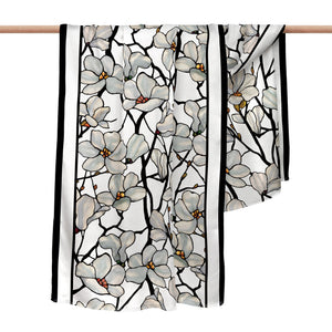Tiffany Magnolia Silk Blend Shawl – Lightweight Dressy Wrap for Women