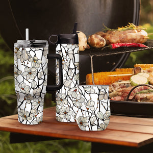 Tiffany "Magnolia" Insulated Drinkware Set of 3, 1 per size