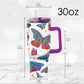 30 oz Tumbler - Laurel Burch "Mariposas"