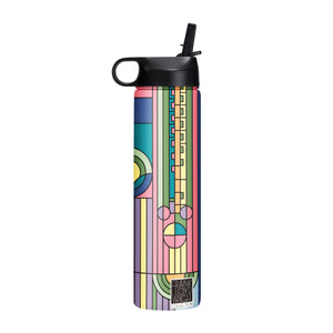 24 oz Water Bottle - Frank Lloyd Wright "Saguaro Forms"