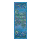 Monet Water Lilies Silk Blend Shawl – Lightweight Dressy Wrap for Women