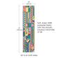 Frank Lloyd Wright Saguaro Forms Long Sheer Scarf – Lightweight, Elegant, Silky-Soft