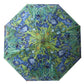 van Gogh Irises Travel Umbrella – Compact, One-Touch Open & Close