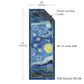 van Gogh Starry Night  Silk Blend Shawl – Lightweight & Elegant Evening Wrap