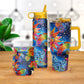Laurel Burch "Celestial Magic" Insulated Drinkware Set of 3, 1 per size