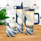 24 oz Water Bottle - Hokusai "The Great Wave"