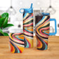 24 oz Water Bottle - EttaVee "Abstract 1"