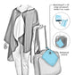 Cherry Blossom Reversible Rain Cape – Lightweight Hooded Poncho Wrap for Women