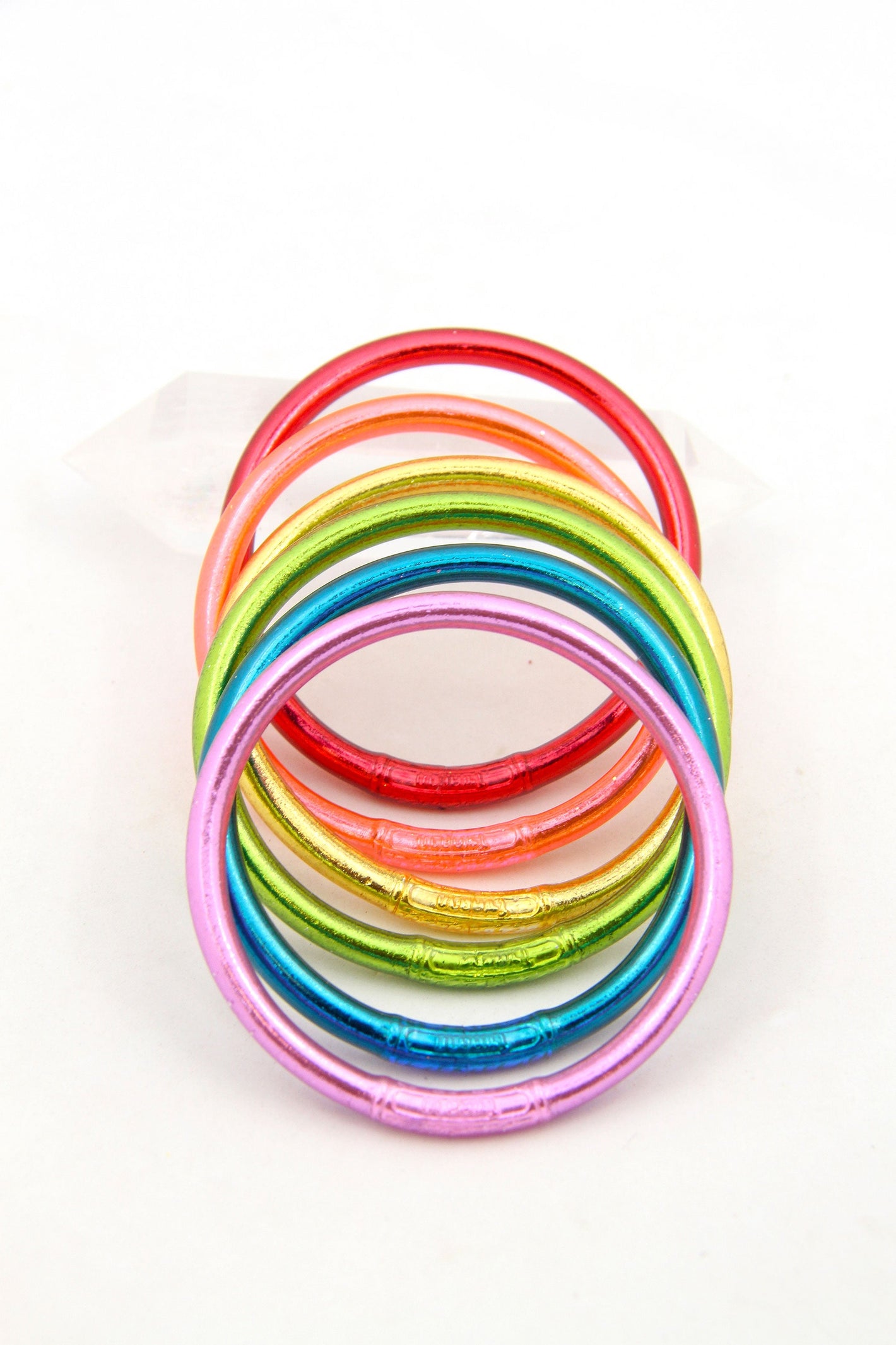 Retro Rainbow Set Thai Buddhist Temple Bracelets, Mantra Bangle, Thick, Sizes Available