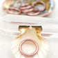 Thai Buddhist Temple Rings, Rush, Colorful Kumlai, Sizes Available