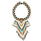 Embera Necklace Fringe Copper