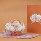 Rustic Flower Basket Pop Up Card