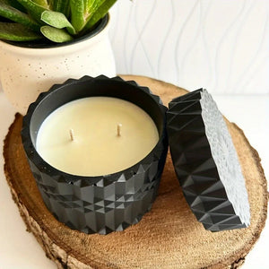 1set Ripple Candle Cup Resin Mold Cylinder Plaster Candle Jar Concrete Flower Pot Silicone Mold For Candle Home Decor