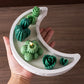 DIY Star Moon Plaster Tray Silicone Mold Creative Jewelry storage Plate Storage Box Flowerpot Ornament Making Mold Home Decor