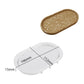 Oval Tray Cement Silicone Mold DIY Jewelry Display Panel Mould Concrete Plaster Resin Crystal Storage Coaster Molds Home Decor
