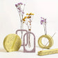DIY Arched Flower Pot Silicone Mold Rectangular Round Craft Gift Hydroponics Vase Making Plaster Resin Casting Molds Home Decor