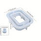 DIY Arched Flower Pot Silicone Mold Rectangular Round Craft Gift Hydroponics Vase Making Plaster Resin Casting Molds Home Decor