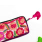 Huipil Embroidered Flower Wallet - Guatemala