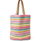 Smiley Woven Rainbow Tote