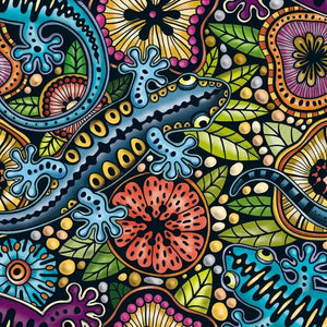 Salamander Color Mix Q 72 Piece Jigsaw Puzzle Curiosi