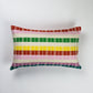Santiago Rainbow Grid Pillow - 12" x 20"