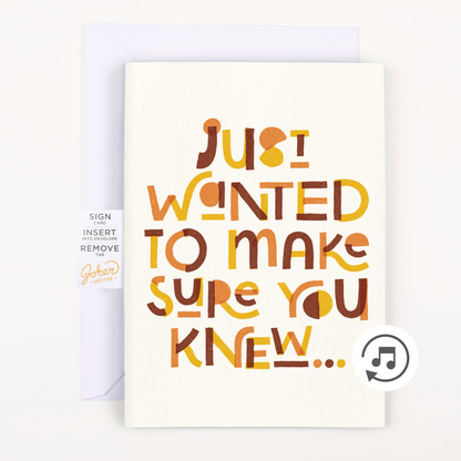 Endless GOAT Scream Card with Glitter