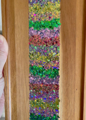 Glitterwhore Mermaid Small Rectangular Acacia Wood Tray