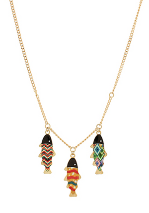 Fish Charm Necklace