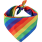 LGBTQ+ Pride Rainbow Pet Bandana Scarf – Adjustable Dog & Cat Bandana - Pride Pet Accessory