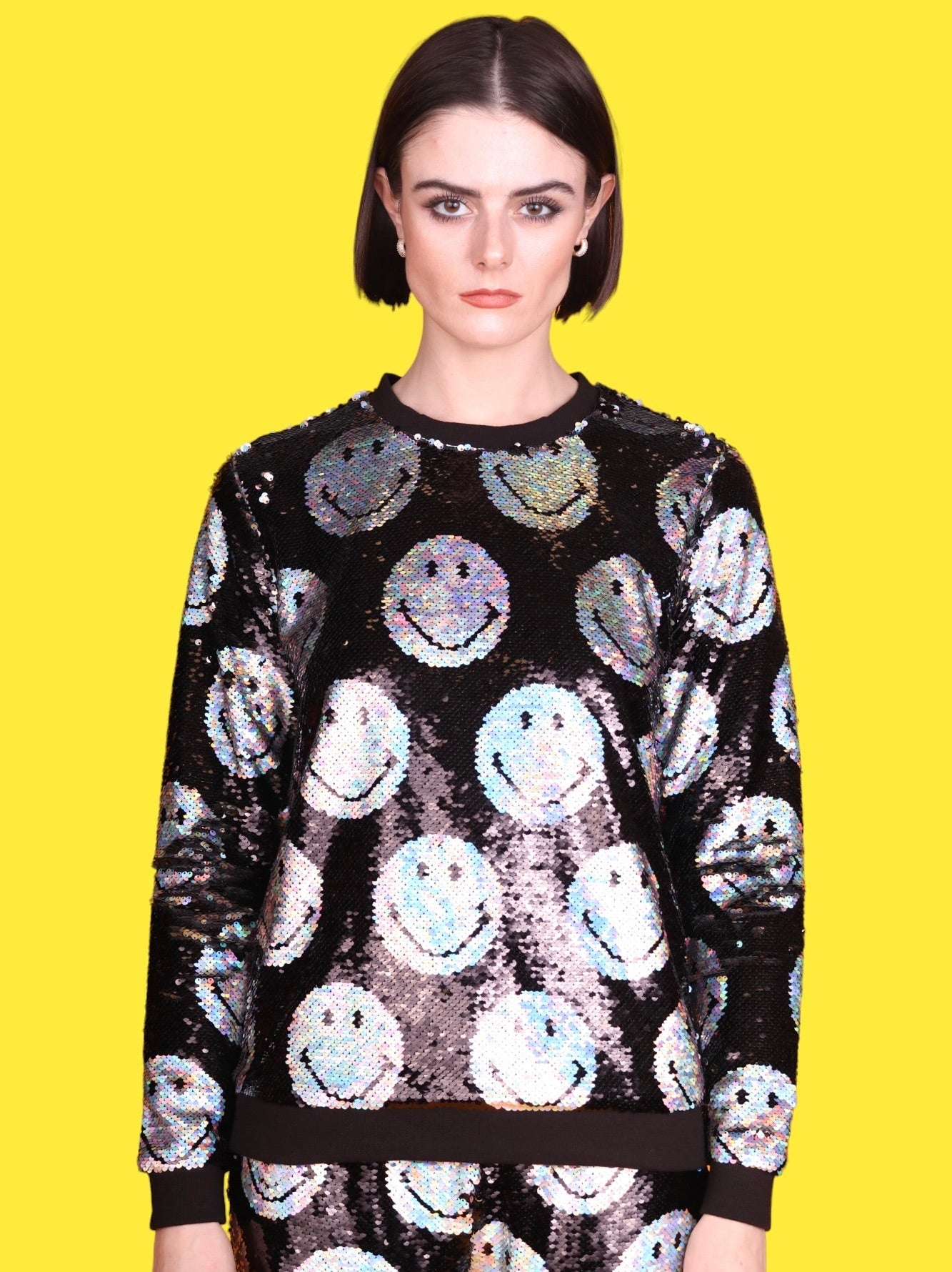 Any Old Iron x Smiley Iridescent Sweatshirt