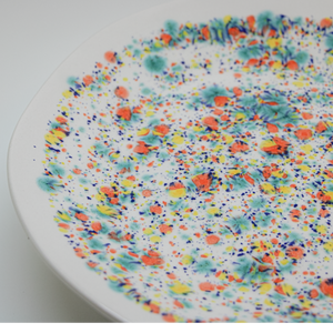 Spring Artisan Dinner Plate