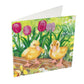Spring Chicks Crystal Art Card Kit Craft Buddy