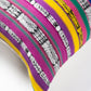 Vintage Rainbow Ikat Pillow - 12" x 20"