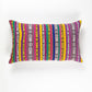 Vintage Rainbow Ikat Pillow - 12" x 20"