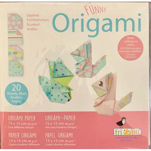 Squirrel Funny Origami Kit Fridolin