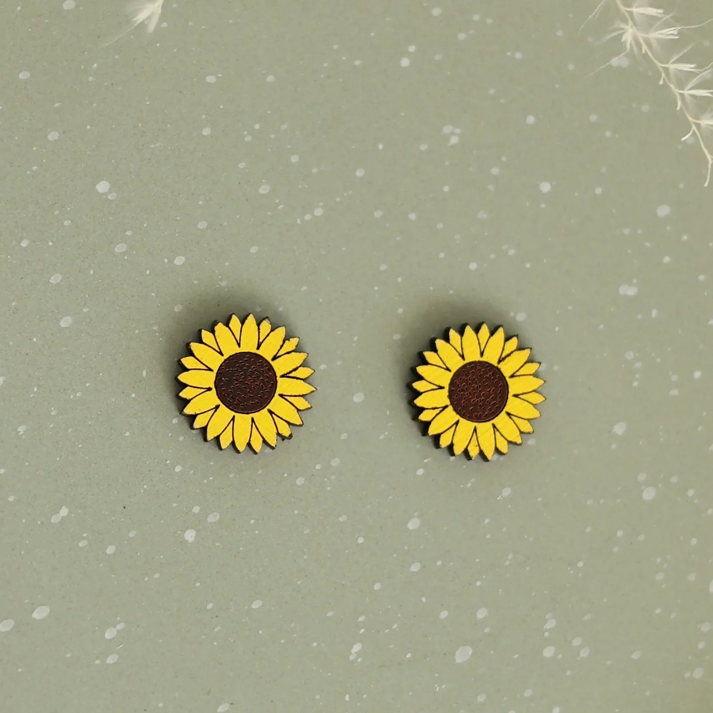 Sunflower Stud Earrings