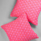 Sujani Quilted Pillow - Neon Pink