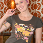 Whimsical Landscape & Animal Tee in Walnut