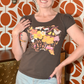 Whimsical Landscape & Animal Tee in Walnut