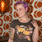 Whimsical Landscape & Animal Tee in Walnut