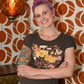 Whimsical Landscape & Animal Tee in Walnut