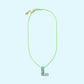 Colorful Confetti Letter Necklaces