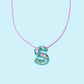 Colorful Confetti Letter Necklaces
