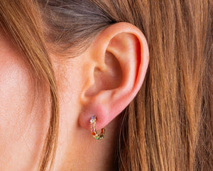 Hallie Colorful Huggie