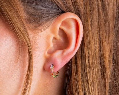 Hallie Colorful Huggie