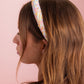 Tai Rainbow Tweed Headband