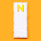 Letter List Pads A-Z