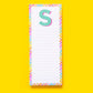 Letter List Pads A-Z