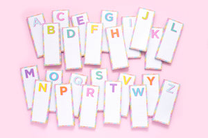 Letter List Pads A-Z
