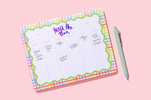 Here's The Plan Weekly Planner